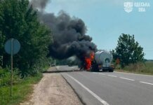 Россия атаковала грузовик с цистерной в Одесской области: двое погибших, трое раненых