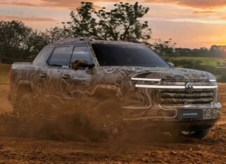 Китайский немец: новый пикап Volkswagen Amarok впервые показали на фото