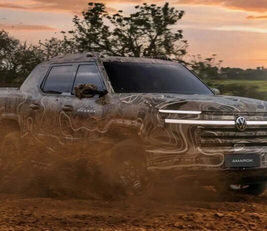Китайский немец: новый пикап Volkswagen Amarok впервые показали на фото