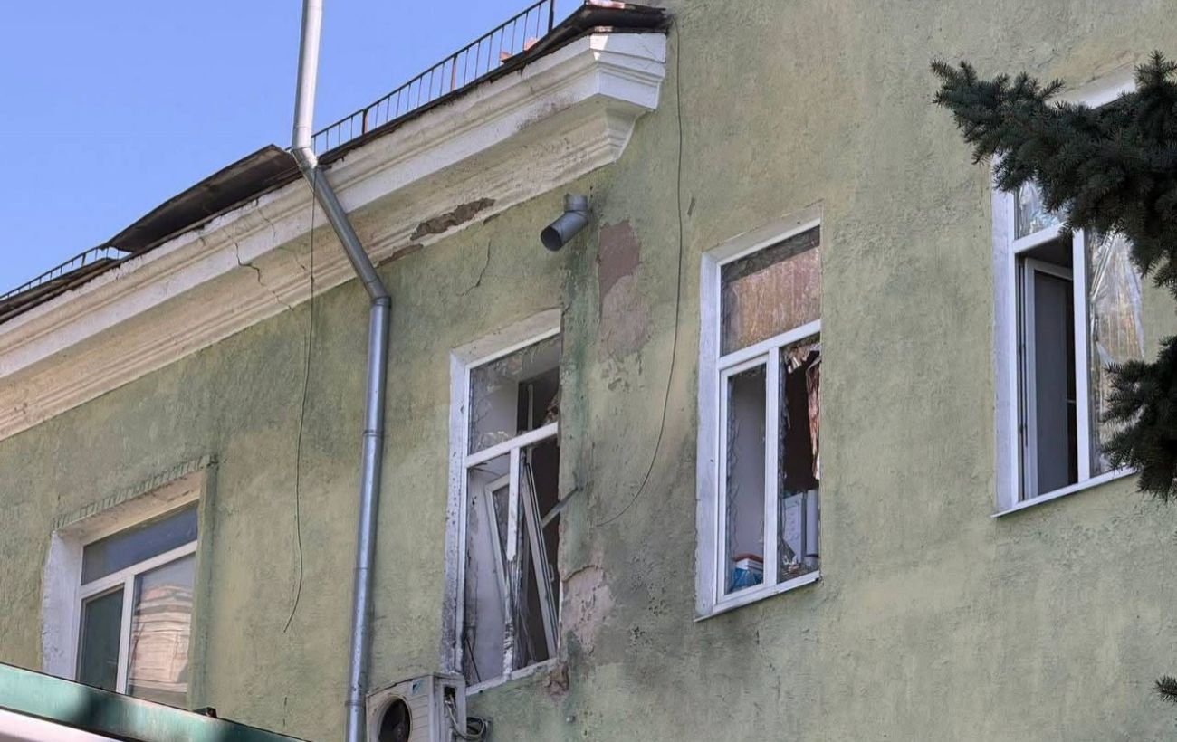 Россияне атаковали двумя дронами больницу в Краматорске