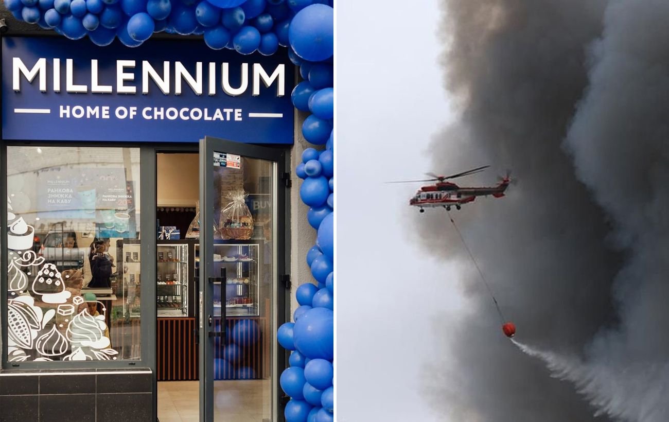 Россияне уничтожили склад шоколада Millennium в Днепре