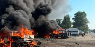 «Обязательно ответим»: Зеленский показал последствия удара РФ по Печенигам (фото)