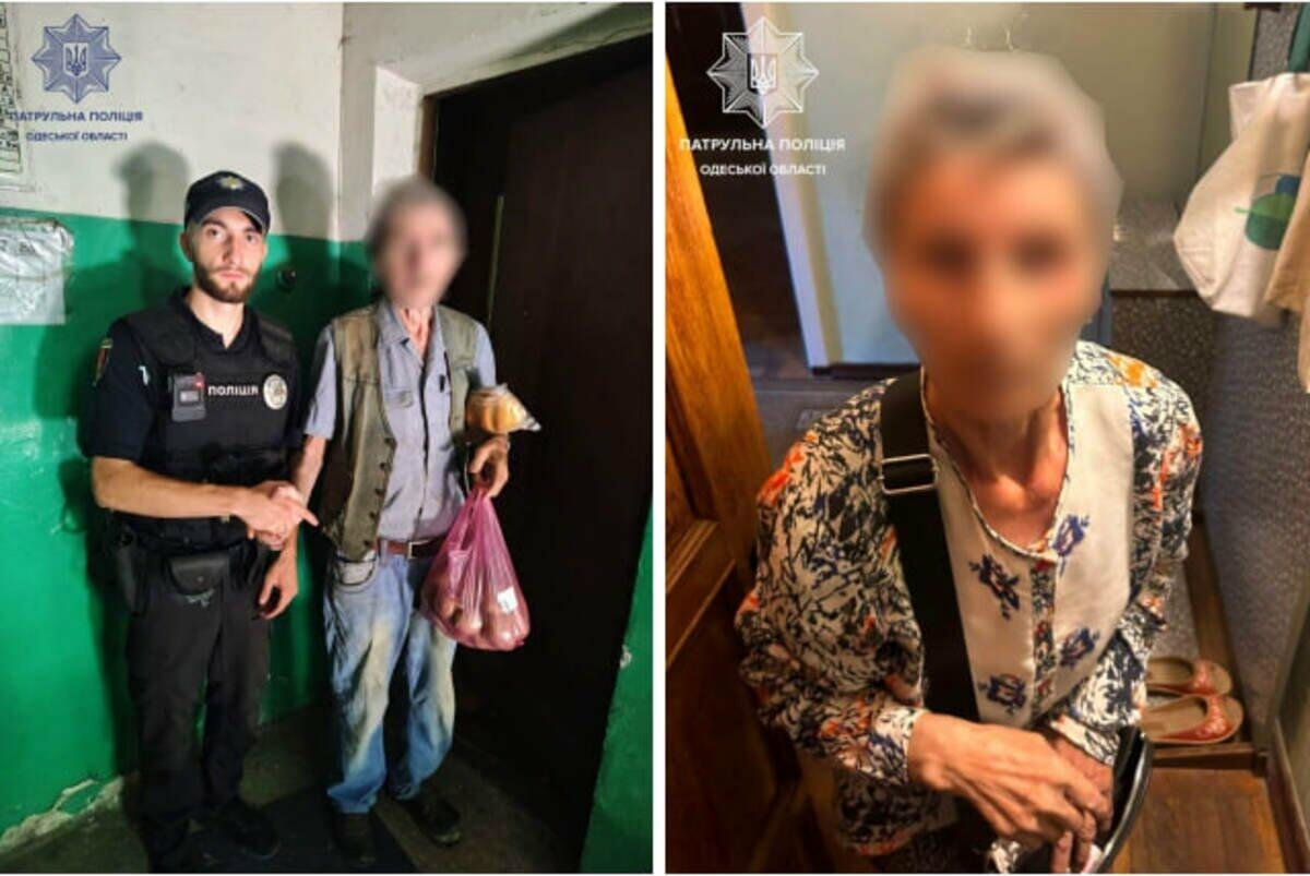 Один заблудился, другая не помнила дороги домой: в Одессе помогли двум пожилым людям