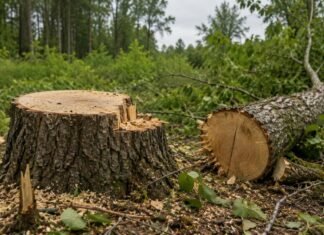 Одно дерево — почти 35 тысяч гривен убытков: в Одесской области разоблачили незаконную рубку