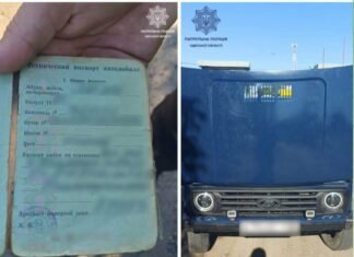В Одесской области водитель ВАЗ ездил с документами от другого авто: обнаружили патрульные