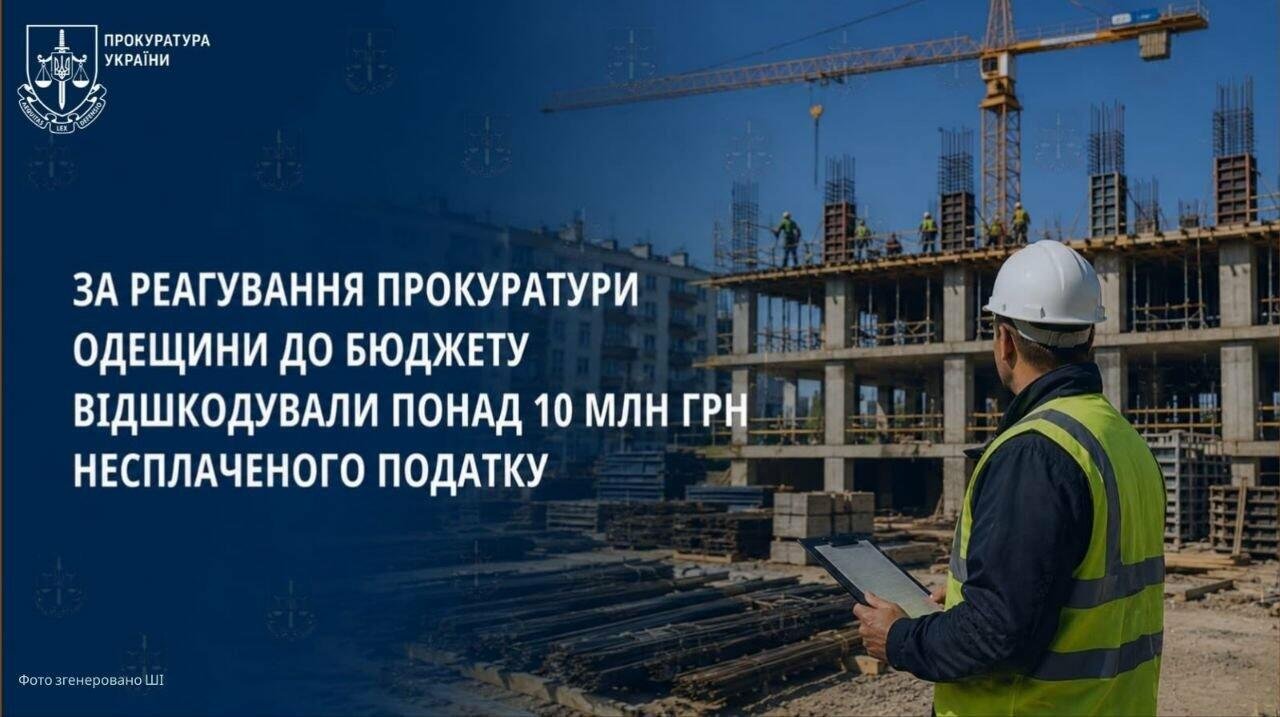 Миллионы прошли мимо налоговой: в Одесской области директор строительной компании возместил более 10 млн грн