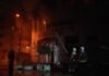 В ГСЧС показали первые фото последствий ночной атаки окупантов на Киев