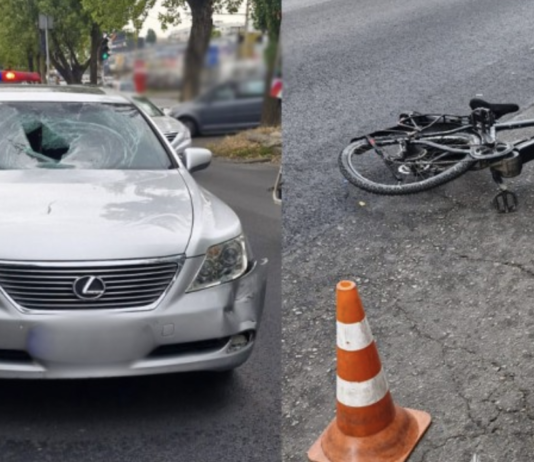 ДТП на улице Семена Палия в Одессе: автомобиль сбил велосипедиста