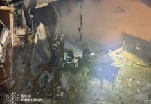 Дрон РФ ударил по Вишневому в Киевской области: разрушены таунхаусы (фото)