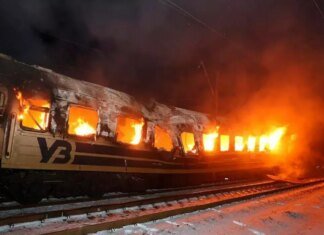 Российский дрон попал возле поезда Одесса-Днепр: что известно