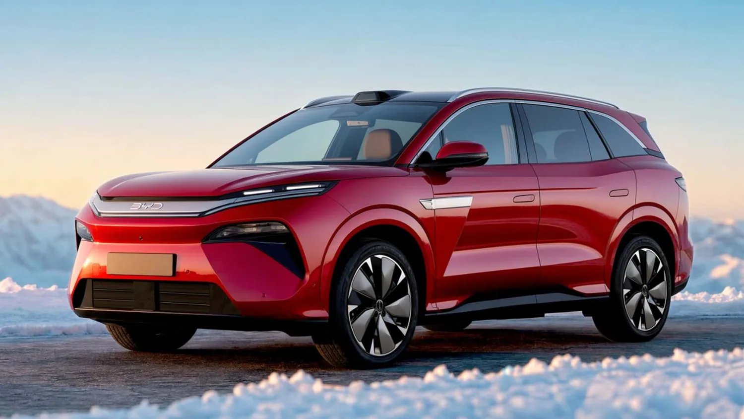 BYD представила флагман Atto 8 с "прорывной" быстрой зарядкой, но есть нюанс