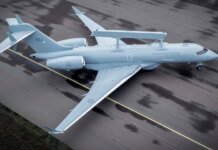 Швеция представила первый самолет GlobalEye взамен ASC 890, которые она передала Украине