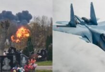 В Калининградской области РФ разбился Су-30СМ: выжили ли пилоты (видео)