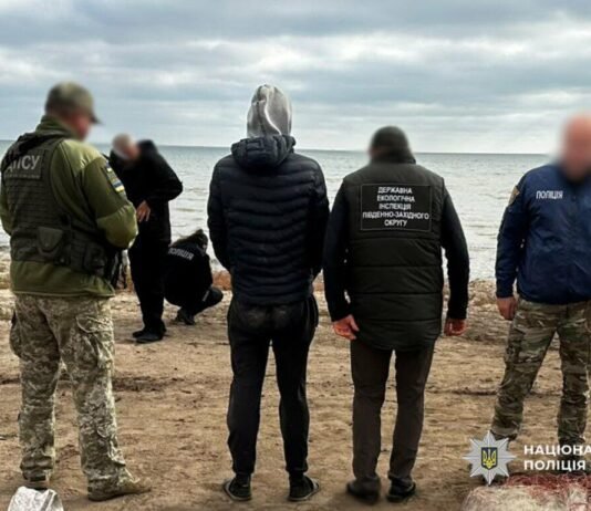Браконьерство в «Тузловских лиманах»: мужчина наловил более 150 рыб в заповедной зоне
