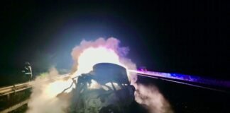 Смертельное ДТП на трассе Киев – Одесса: после столкновения с грузовиком загорелась легковушка