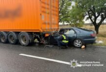 Смертельное ДТП на трассе Одесса – Рени: муж врезался в грузовик, его жена погибла