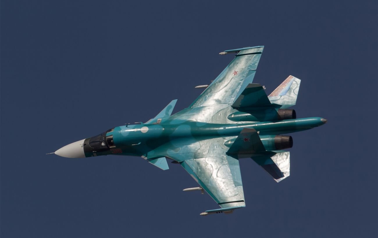 В ГУР рассказали, сколько РФ потеряла истребителей Су-34 с начала вторжения