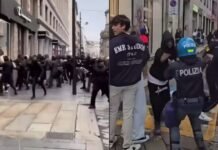 Комендантский час во Франции и разграбленные бутики в Италии: как проходят массовые протесты в Европе (видео)