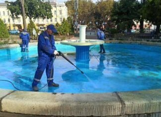 В Одессе выключают фонтаны: уже прекратили работу до весны