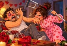 Укусила и убила костылем: День влюбленных для мужчины в Одесской области закончился пинками
