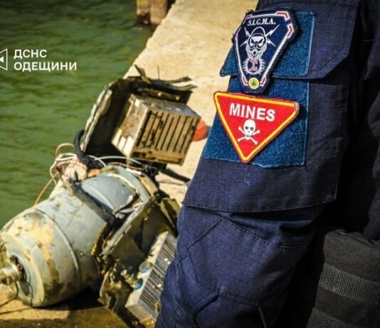 В Одесской области водолазы достали из Дуная боевую часть «Шахеда»: подробности