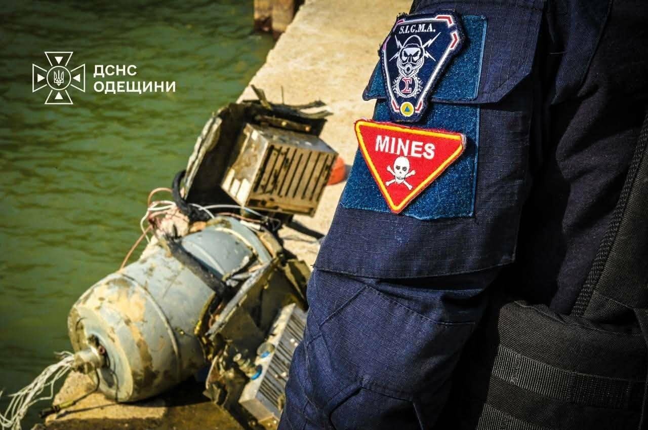 В Одесской области водолазы достали из Дуная боевую часть «Шахеда»: подробности