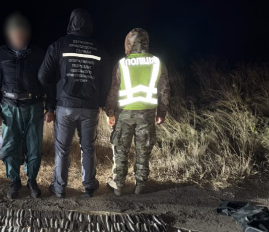 Более полутысячи сингилов в сетках: в Одесской области разоблачили предполагаемого браконьера