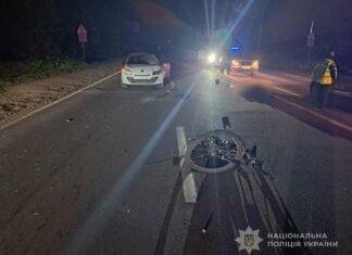 Смертельная авария на автодороге Одесса-Южное: велосипедист оказался под колесами легковушки